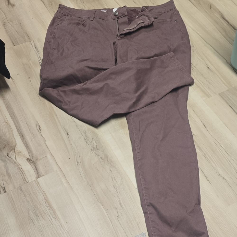Sonoma Women's Skinny Jeans - Dark Purple/brown 18